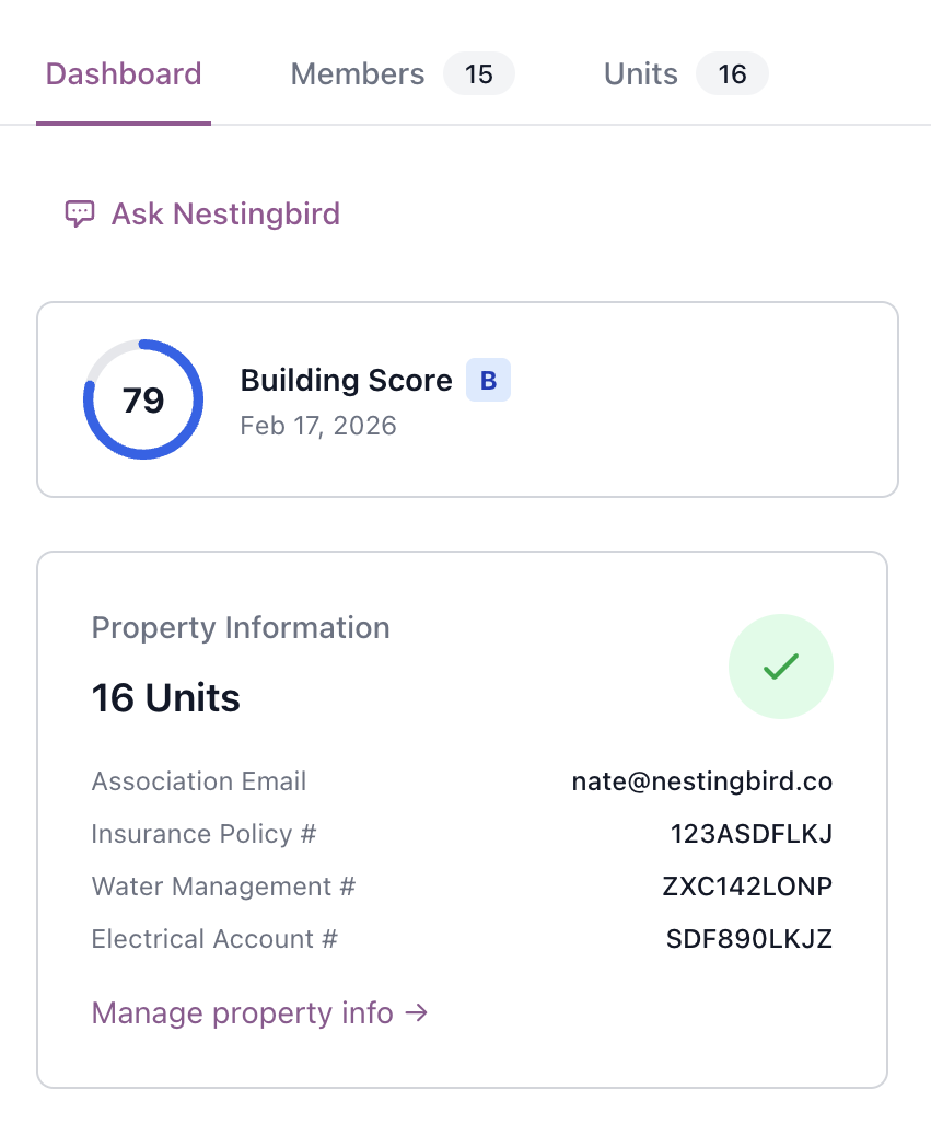 Nestingbird features overview
