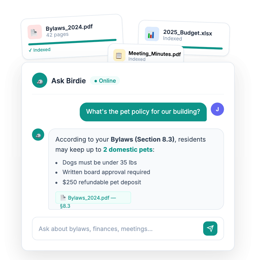 Birdie AI — Nestingbird product preview